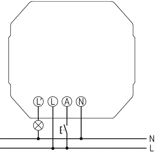 Theben 5450130 Unterputz Dimmer Theben 5450130 Unterputz Dimmer