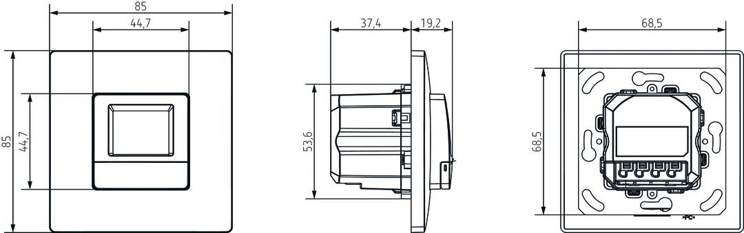 Theben 0700130 Unterputz-Zeitschaltuhr
