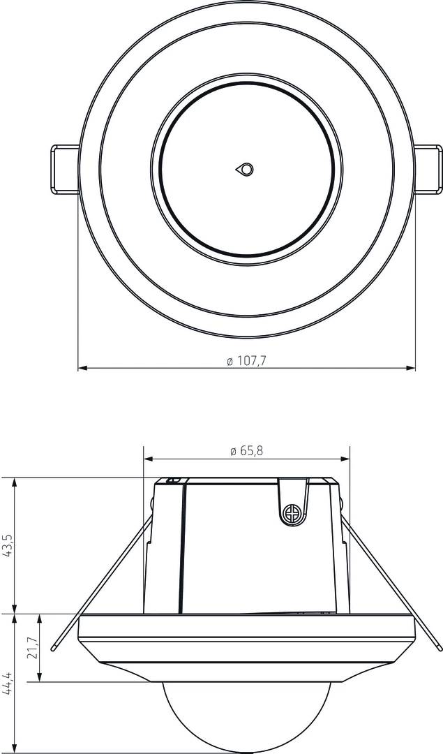Theben 1040200 Präsenzmelder