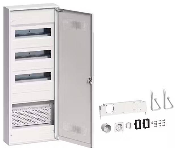 Hager VA603WWH Kleinverteiler bestückt Inhalt 1St.