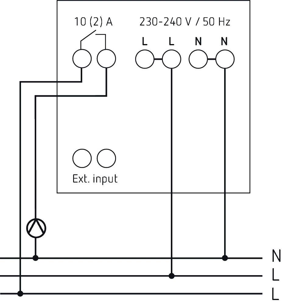 Theben 8120200 RAMSES 812 top3 Raumthermostat 1St.