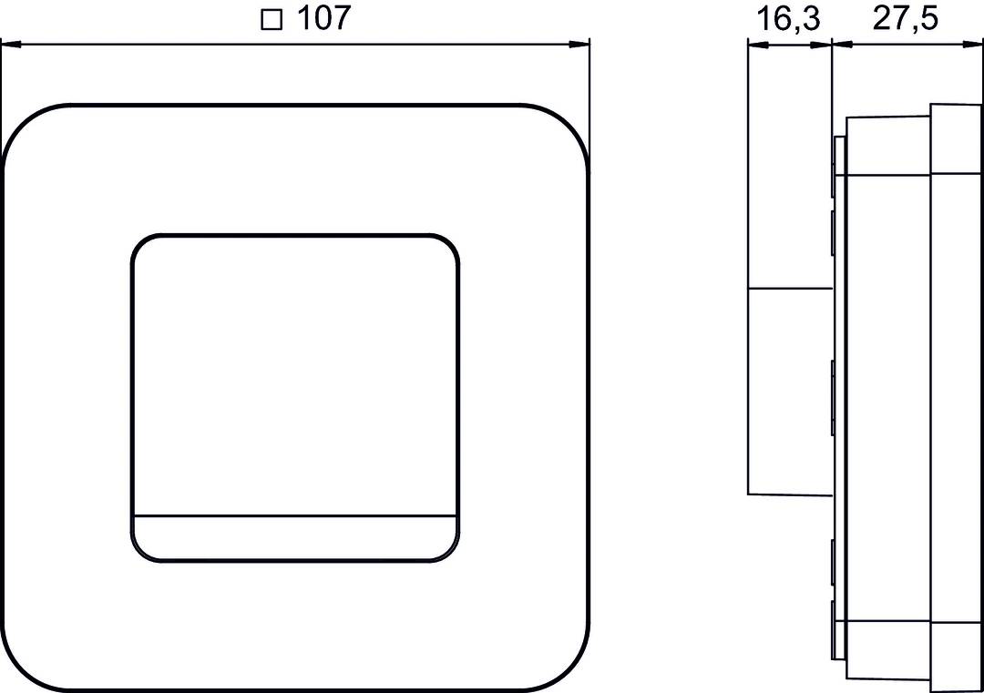 Theben 8120210 RAMSES 812 top3 16A Raumthermostat 1St.