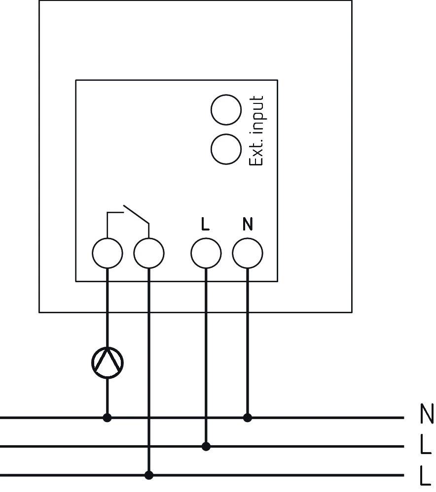 Theben 8120210 RAMSES 812 top3 16A Raumthermostat 1St.