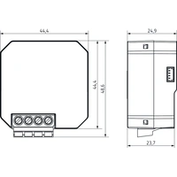 Theben 4941681 Funk-DALI-Aktor DU 1 DALI S RF KNX Theben 4941681 Funk-DALI-Aktor DU 1 DALI S RF KNX