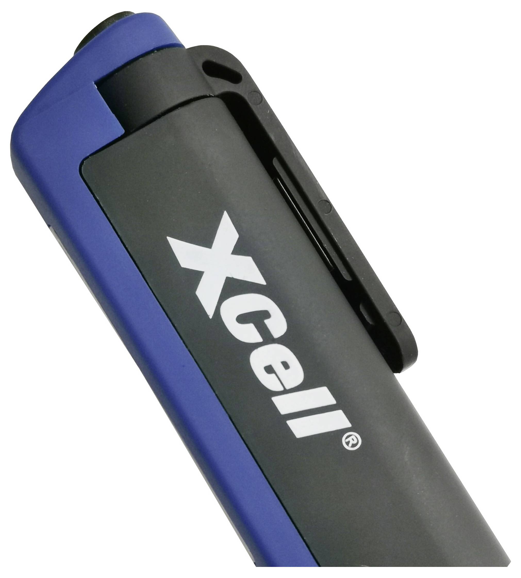 XCell 149197 Pro Penlight batteriebetrieben COB LED 167mm Blau, Schwarz