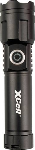 XCell Lunalux Slim 150152 LED Taschenlampe mit Holster, mit Handschlaufe, mit Stroboskopmodus akkub