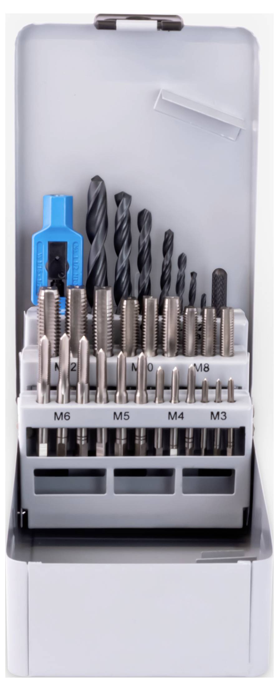 GSR 00708060 Gewindeschneidsatz 30teilig metrisch M3 - M12 DIN 352, DIN 1814 HSS-G 1 St.