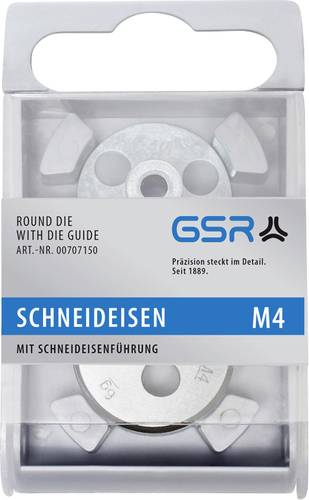 GSR 00707190 Schneideisen metrisch M6 HSS-G 25 mm 9 mm