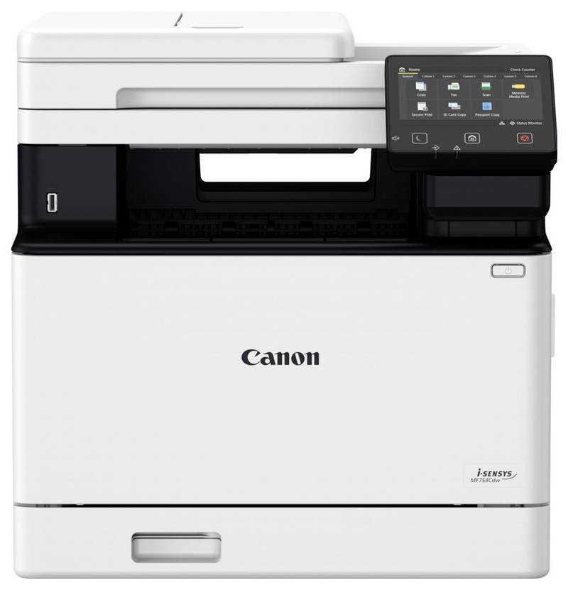 Canon MF754CDW Multifunktionsdrucker Laser Farbe A4 Drucker, Scanner, Kopierer, Fax Duplex-ADF, Duplex, LAN, USB, WLAN