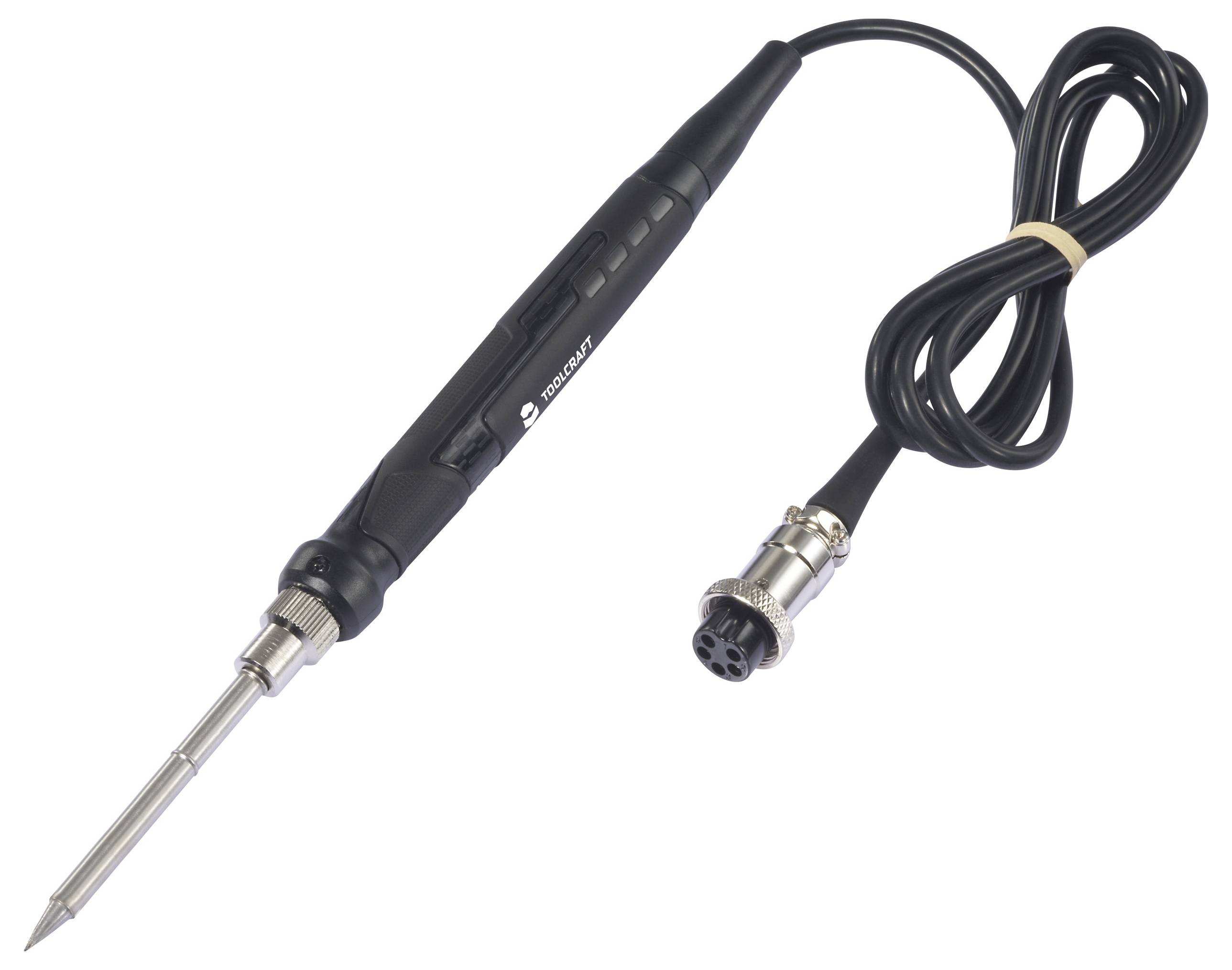 Lötkolben mit Kabel und Anschlussstecker zum Löten elektronischer Bauteile.