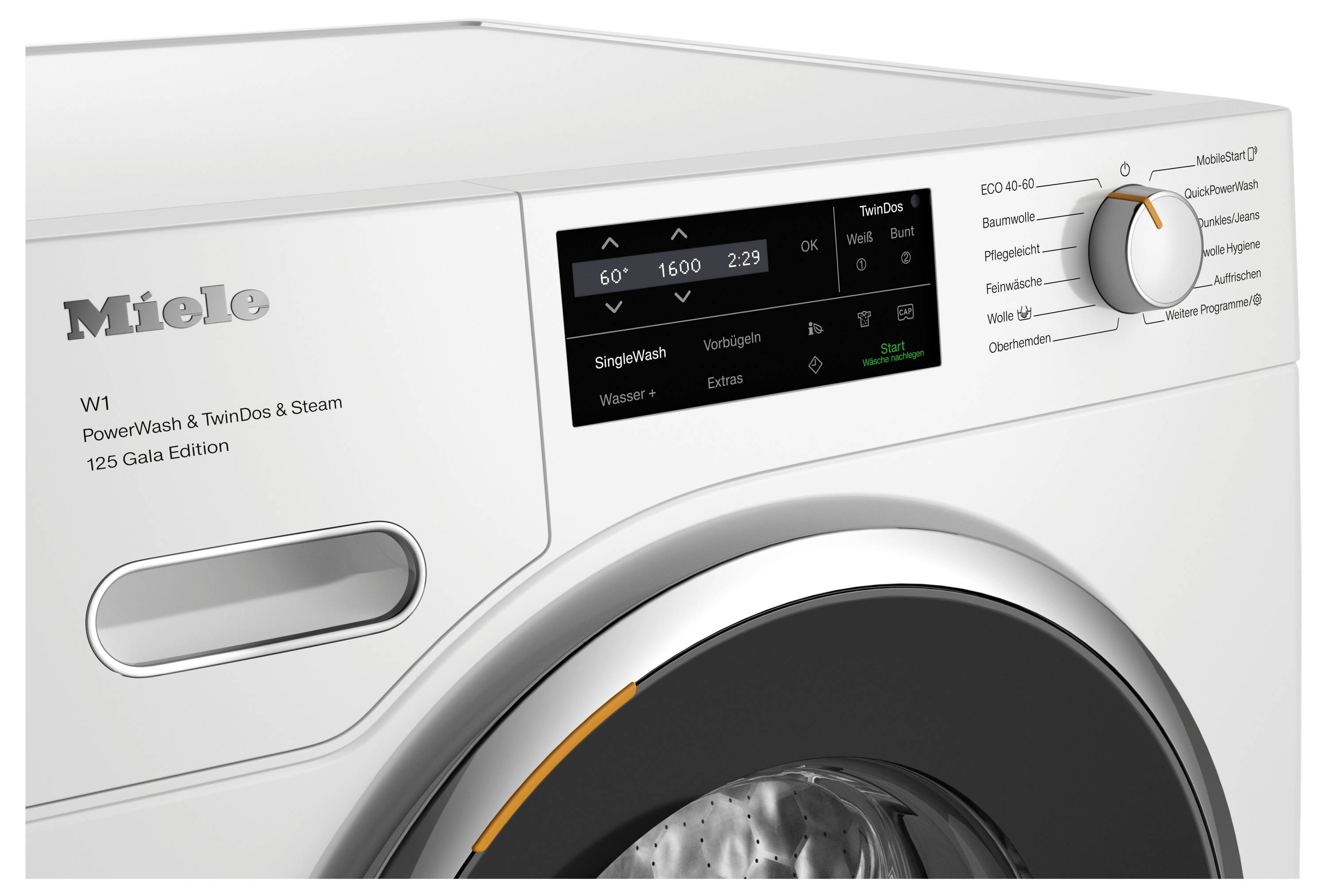 Miele WWI880 WPS 125 Gala Edition Waschmaschine EEK: A (A - G) Standgerät 1600 U/min