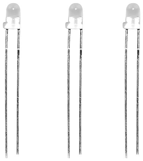 Lite-On LTL30EHJ LED bedrahtet Orange, Grün Gewölbt 5mm 30° 20mA 2.0V Bulk