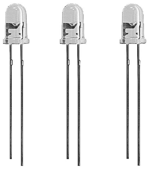 Lite-On LTL307EE LED bedrahtet Rot Rund 5mm 90 mcd 40° 20mA 2.0V Bulk