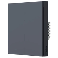 Aqara Funk-Wandschalter WS-EUK04-G Grau Apple HomeKit, Alexa, Google Home Aqara Funk-Wandschalter WS-EUK04-G Grau Apple HomeKit, Alexa, Google Home