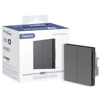 Aqara Funk-Wandschalter WS-EUK04-G Grau Apple HomeKit, Alexa, Google Home Aqara Funk-Wandschalter WS-EUK04-G Grau Apple HomeKit, Alexa, Google Home