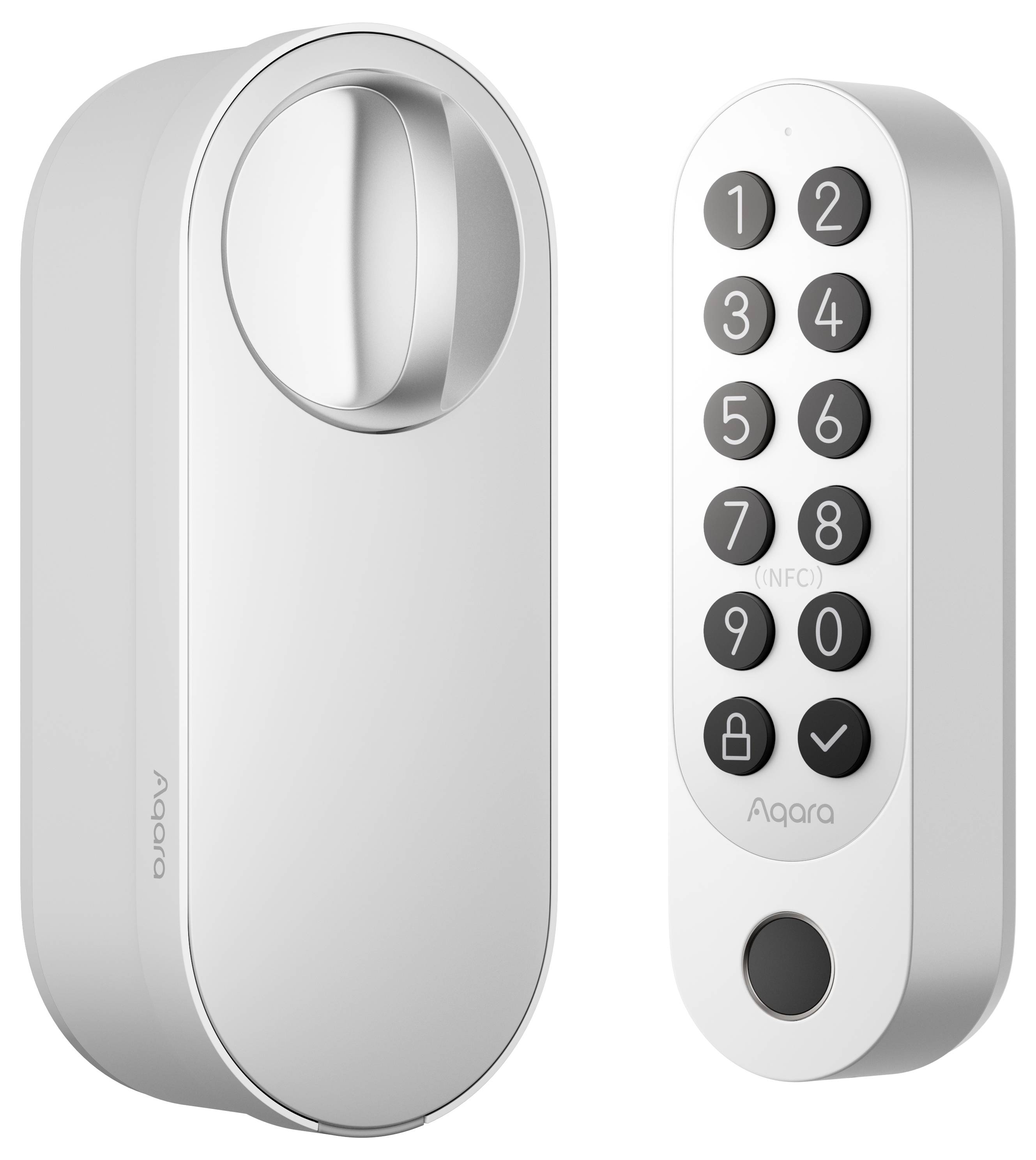 Aqara Codetastatur, Türschlossantrieb EL-D02DW Weiß