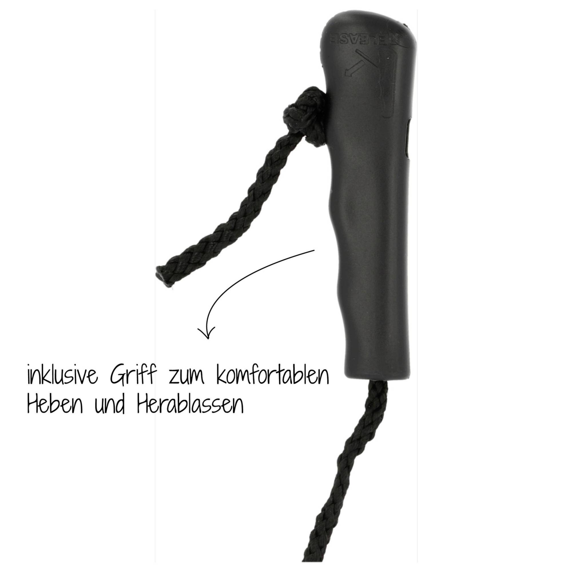 FISCHER FAHRRAD 50386:FISCHER Deckenlift Anzahl Einstellplätze=1 Schwarz