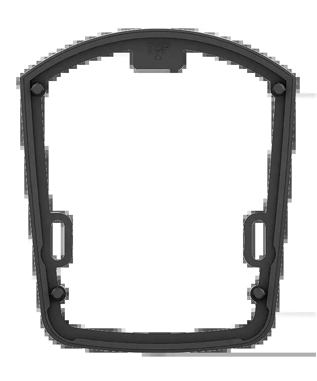 Theben 9070907 Abstandsrahmen Schwarz