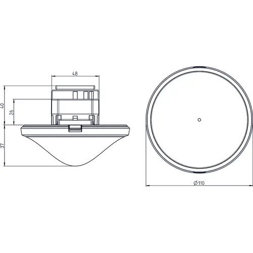Theben 2070606 Präsenzmelder Theben 2070606 Präsenzmelder