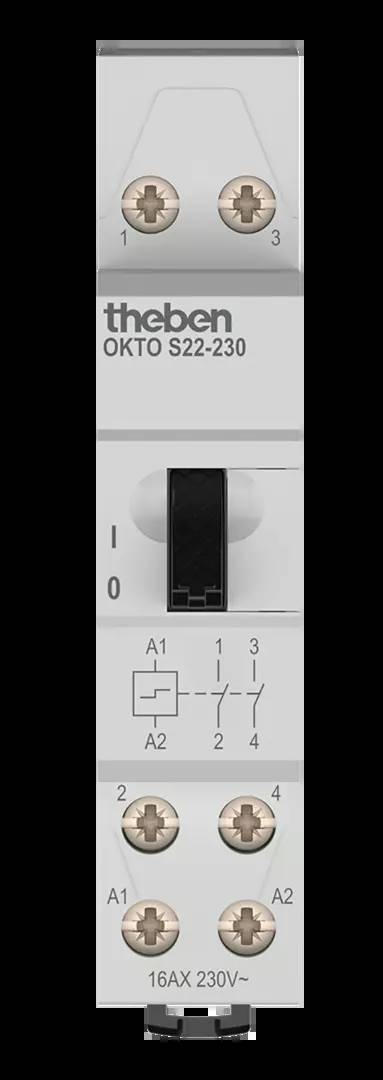 Theben Stromstoß-Schalter OKTO S22-230 1St.