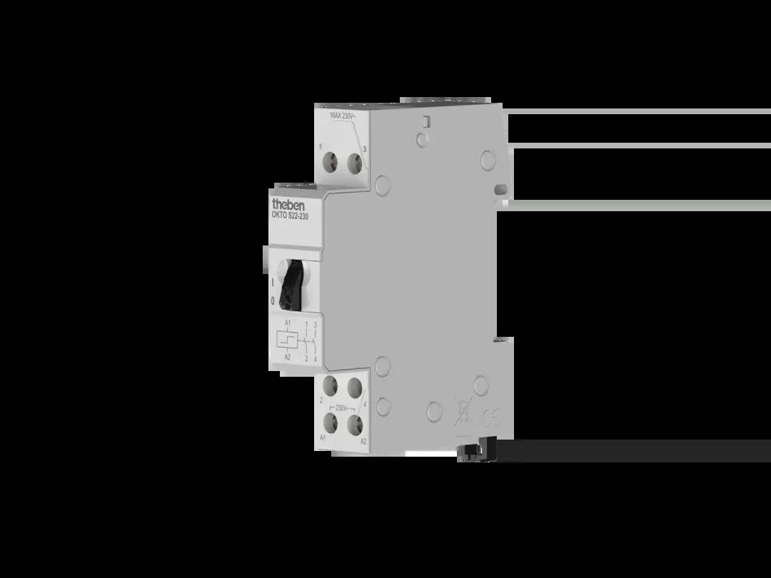 Theben Stromstoß-Schalter OKTO S22-230 1St.