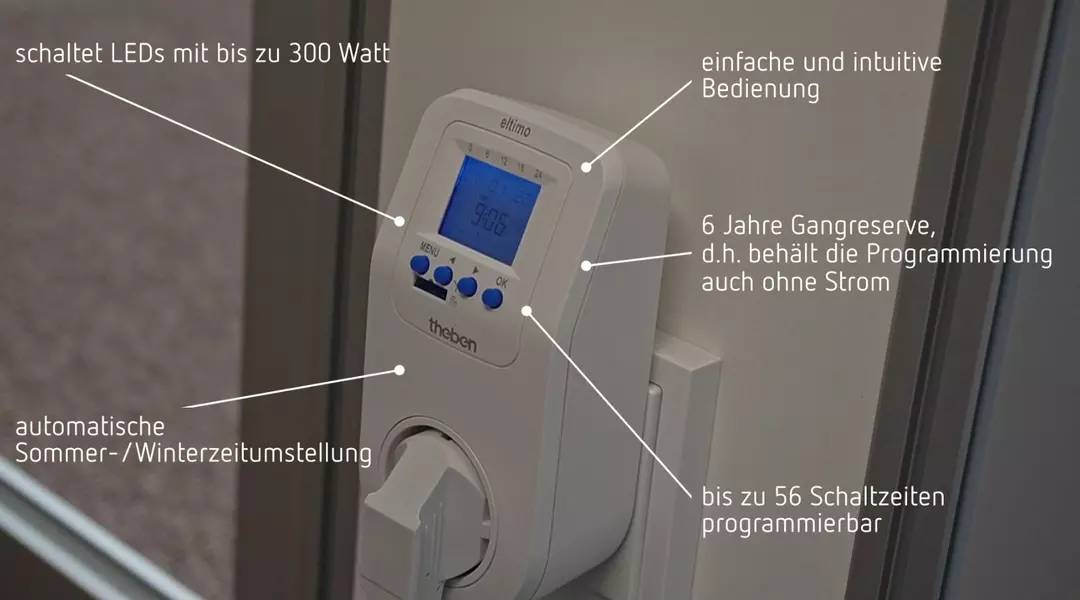 Theben 0200170 Hutschienen-Zeitschaltuhr