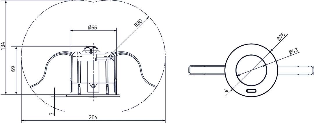Theben 2030190 Präsenzmelder