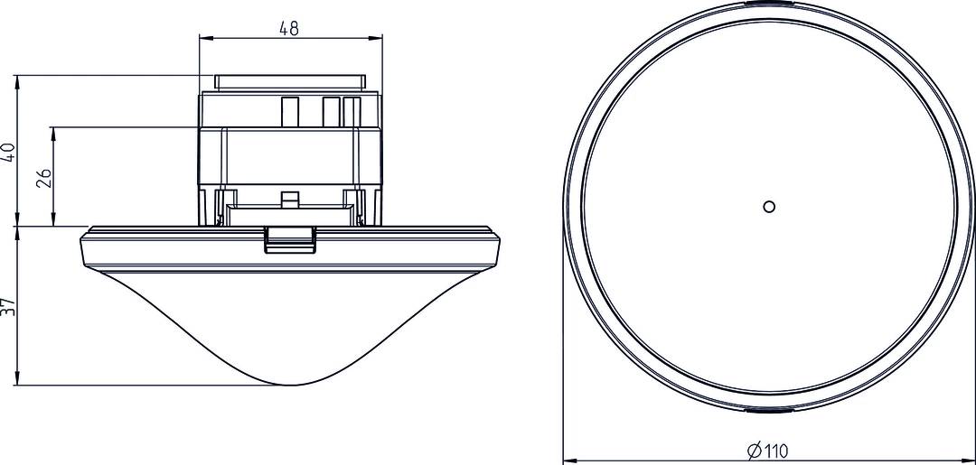 Theben 2070607 Präsenzmelder