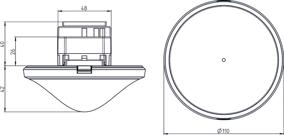 Theben 2070107 Präsenzmelder