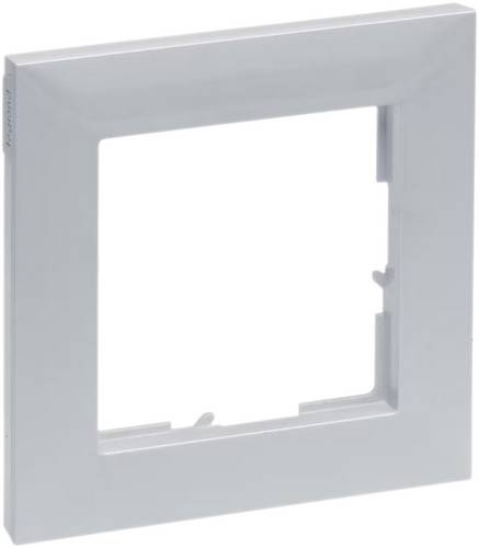 Legrand 765271 SEANO 1-fach Rahmen in der Farbausführung Aluminium lackiert