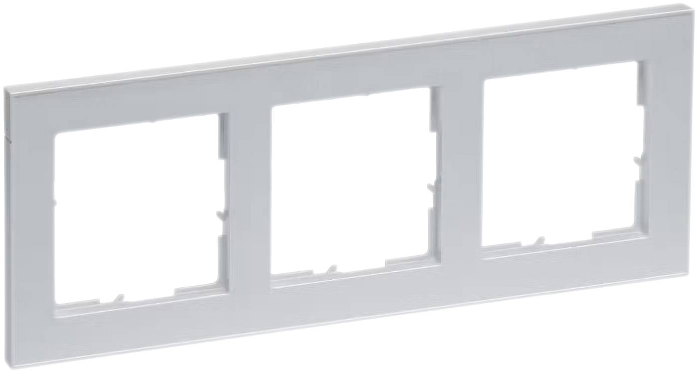 Legrand 765283 SEANO+3-fach Rahmen in der Farbausführung Aluminium lackiert