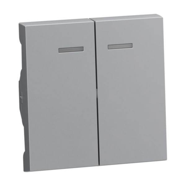 Legrand 765209 SEANO Serienwippe beleuchtet in der Farbausführung Al