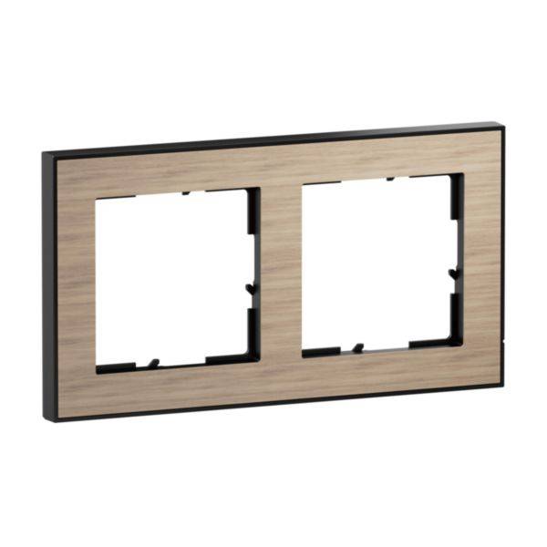 Legrand 765292 SEANO+2-fach Rahmen m.Echtmaterialoberfläche Farbausführung