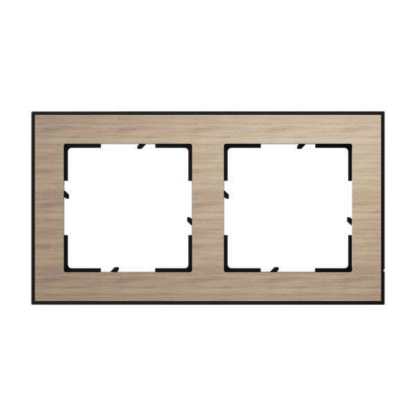 Legrand 765292 SEANO+2-fach Rahmen m.Echtmaterialoberfläche Farbausführung