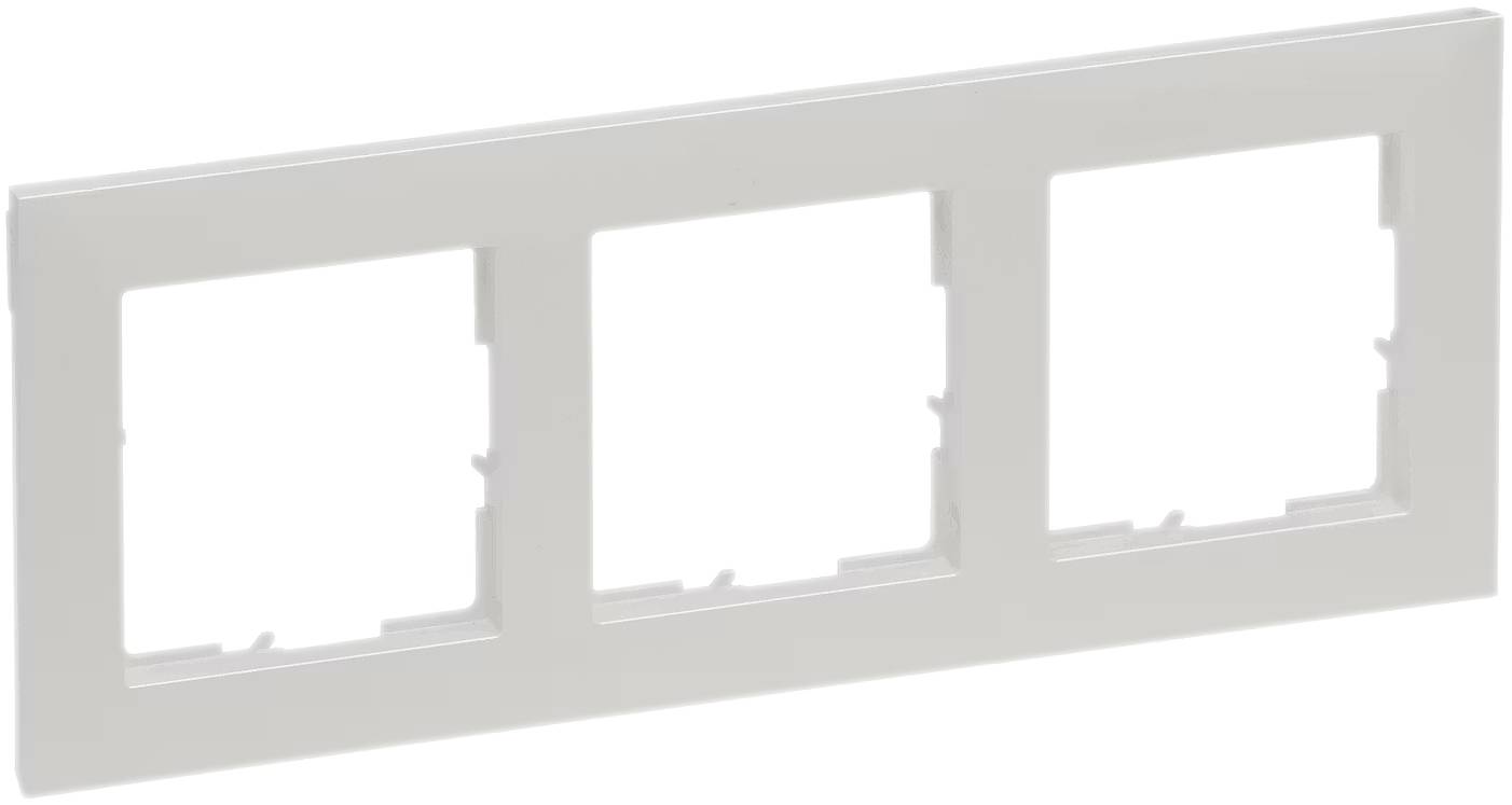 Legrand 765573 SEANO 3-fach Rahmen in der Farbausführung Perlmutt lackiert