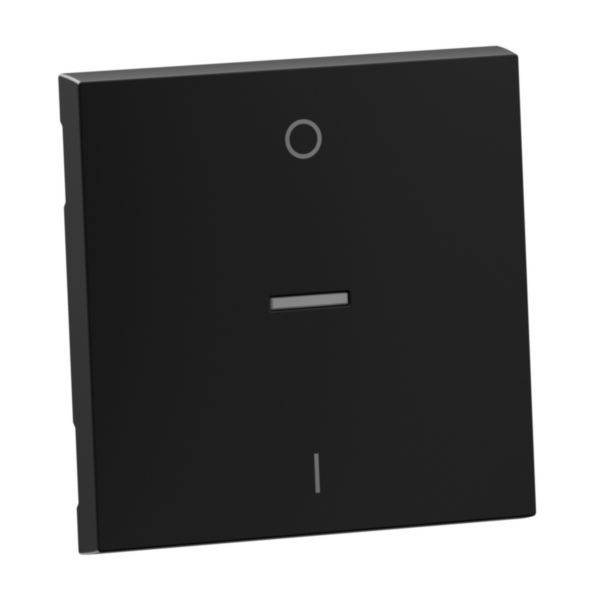 Legrand 765310 SEANO Wippe Ausschalter 2p Beleuchtungsfenster Schwarz lackiert