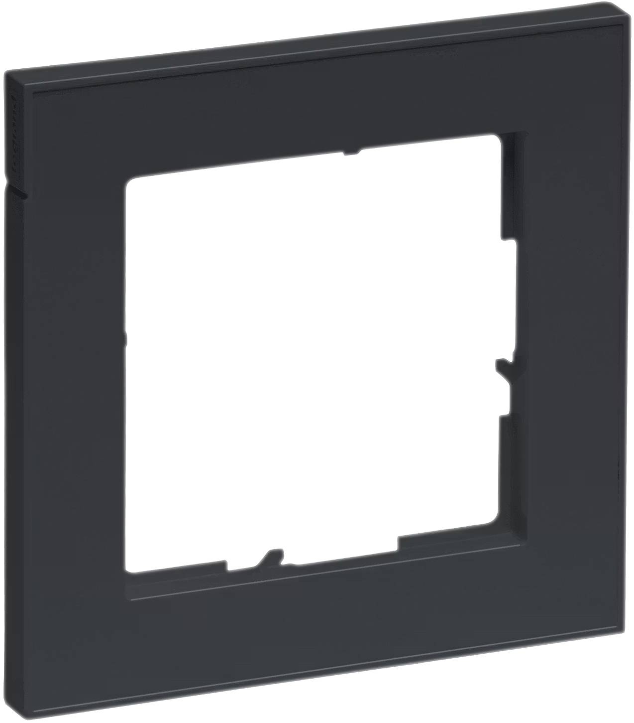 Legrand 765481 SEANO+1-fach Rahmen in der Farbausführung Anthrazit lackiert