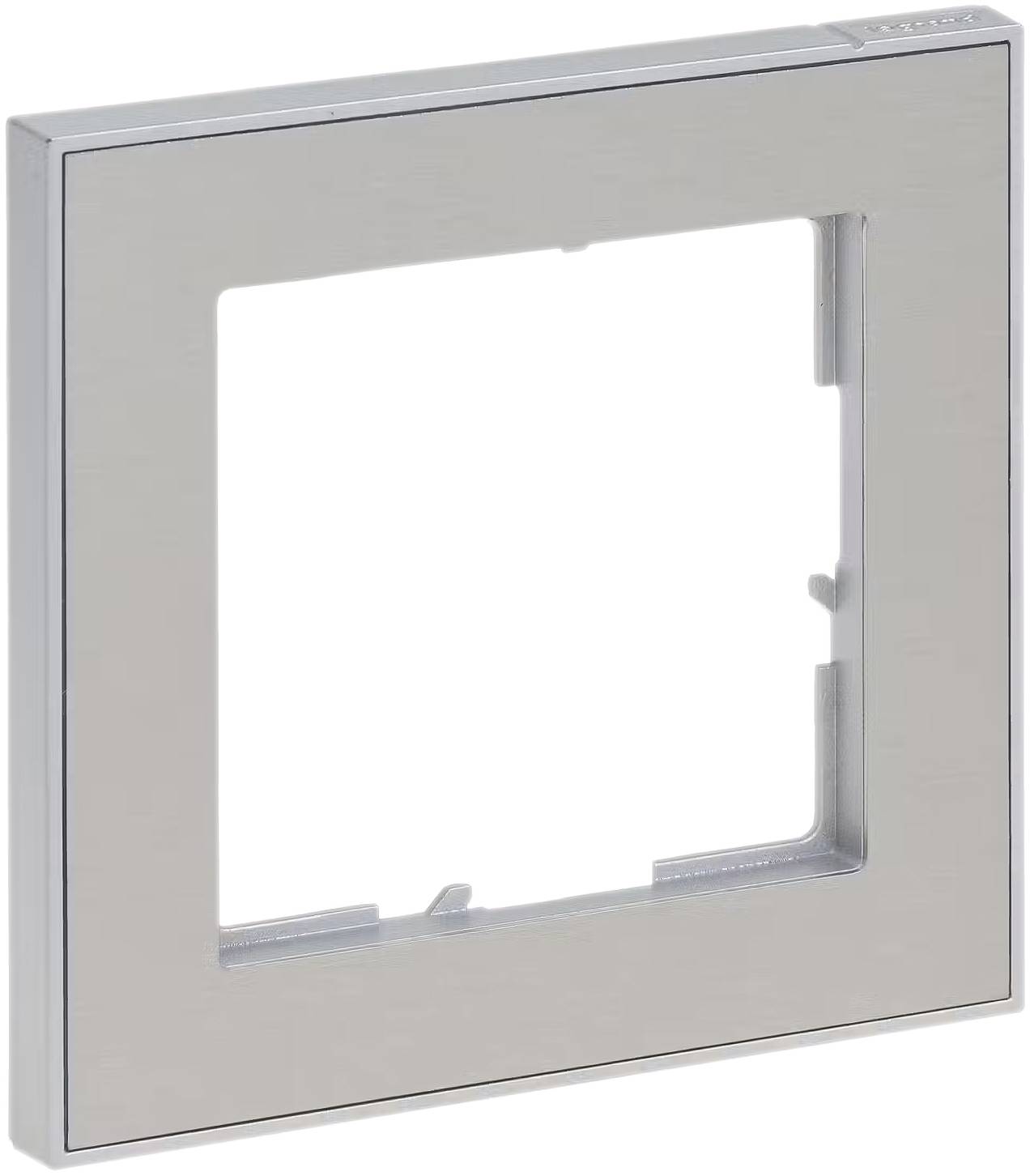 Legrand 1fach Rahmen Edelstahl 765391 1St.