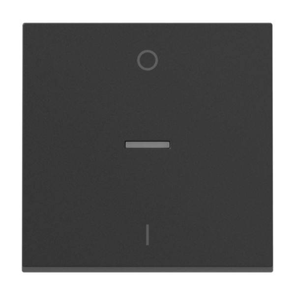 Legrand 765410 SEANO Wippe Ausschalter 2p Beleuchtungsfenster Anthrazit