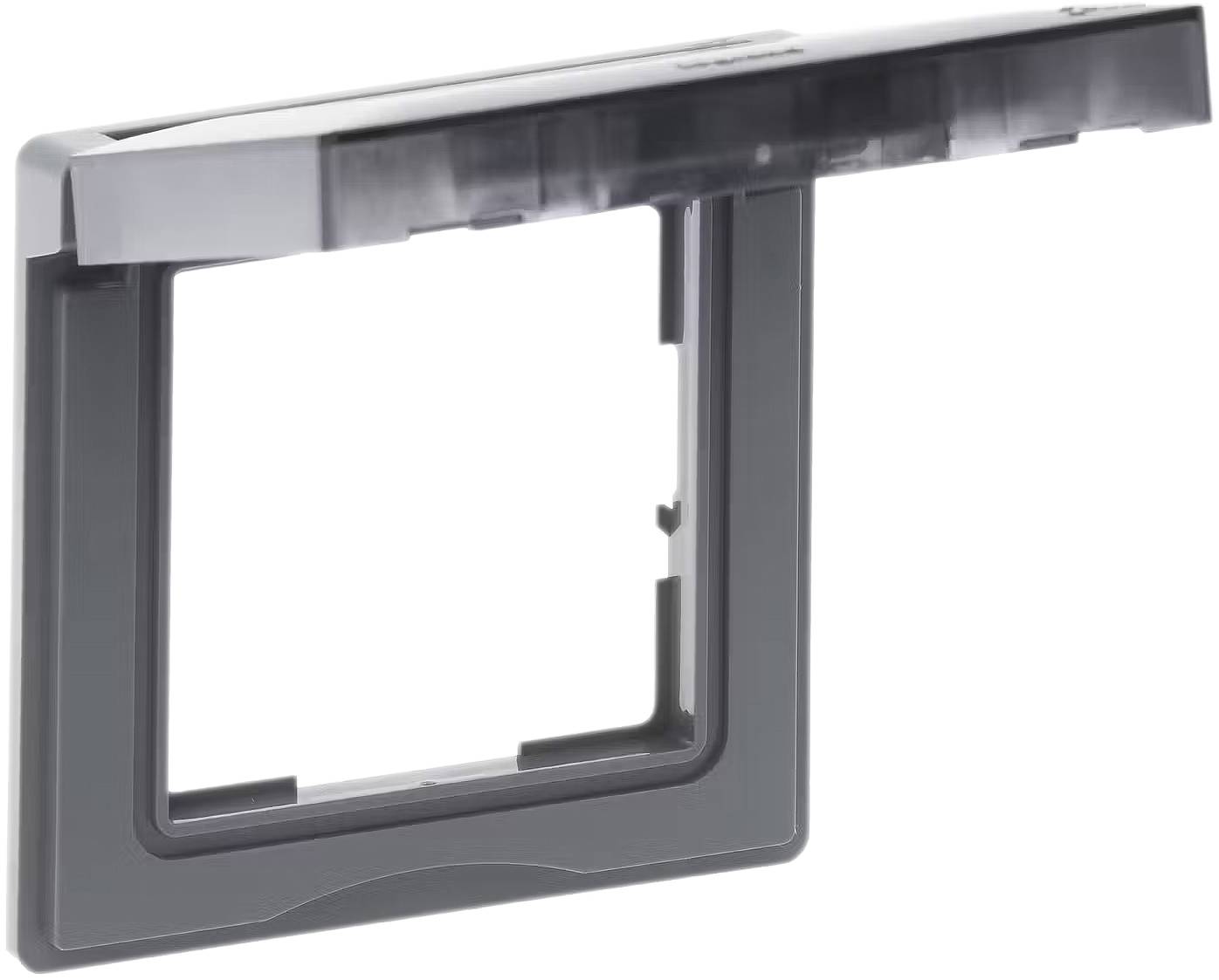 Legrand 1fach Rahmen Aluminium 765244 4St.