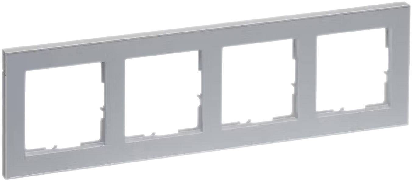 Legrand 4fach Rahmen Titan 765684 1St.