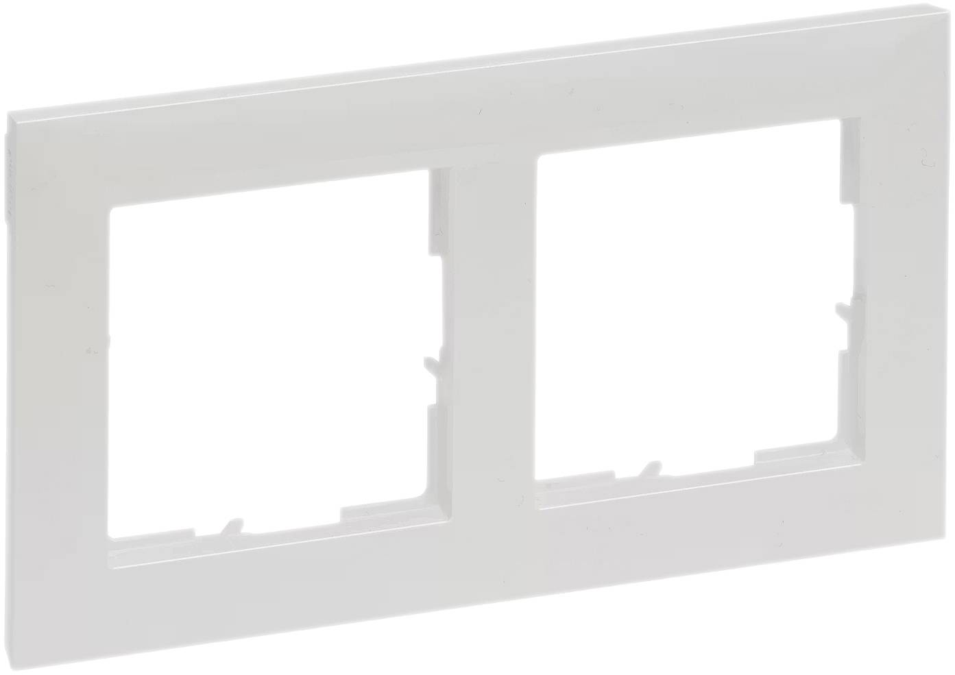 Legrand 2fach Rahmen Weiß 765572 10St.