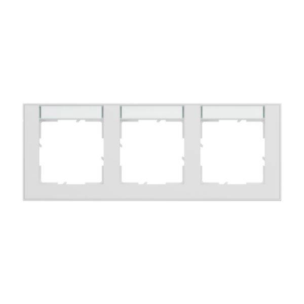 Legrand 3fach Rahmen Weiß 765893 5St.