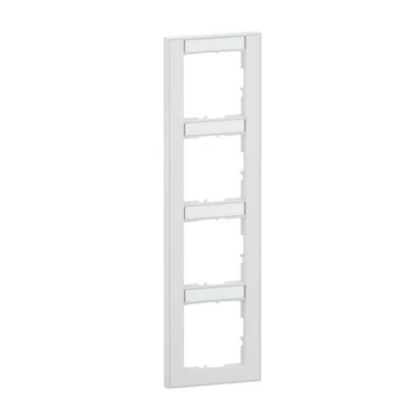 Legrand 4fach Rahmen Weiß 765994 5St.