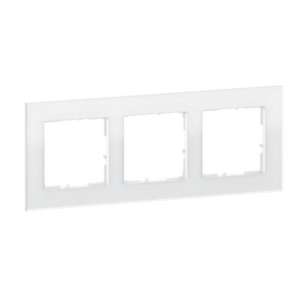 Legrand 3fach Rahmen Weiß 766103 1St.