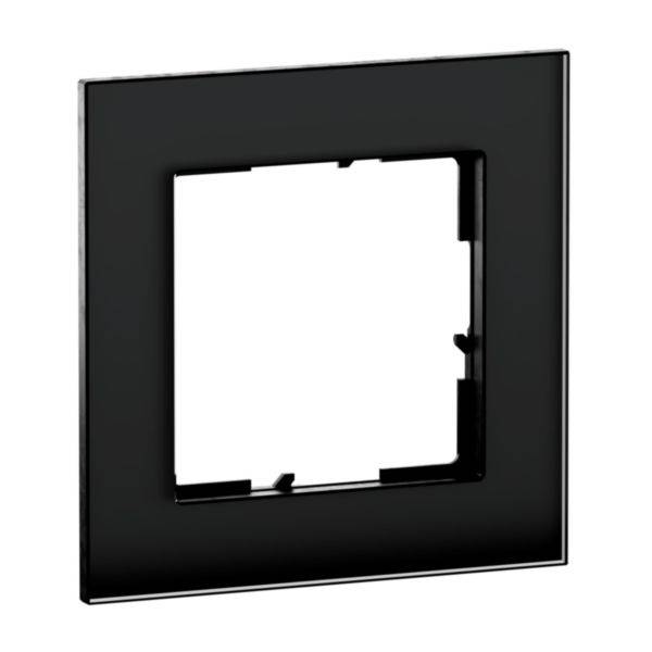 Legrand 1fach Rahmen Schwarz 766111 1St.