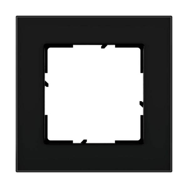 Legrand 1fach Rahmen Schwarz 766111 1St.