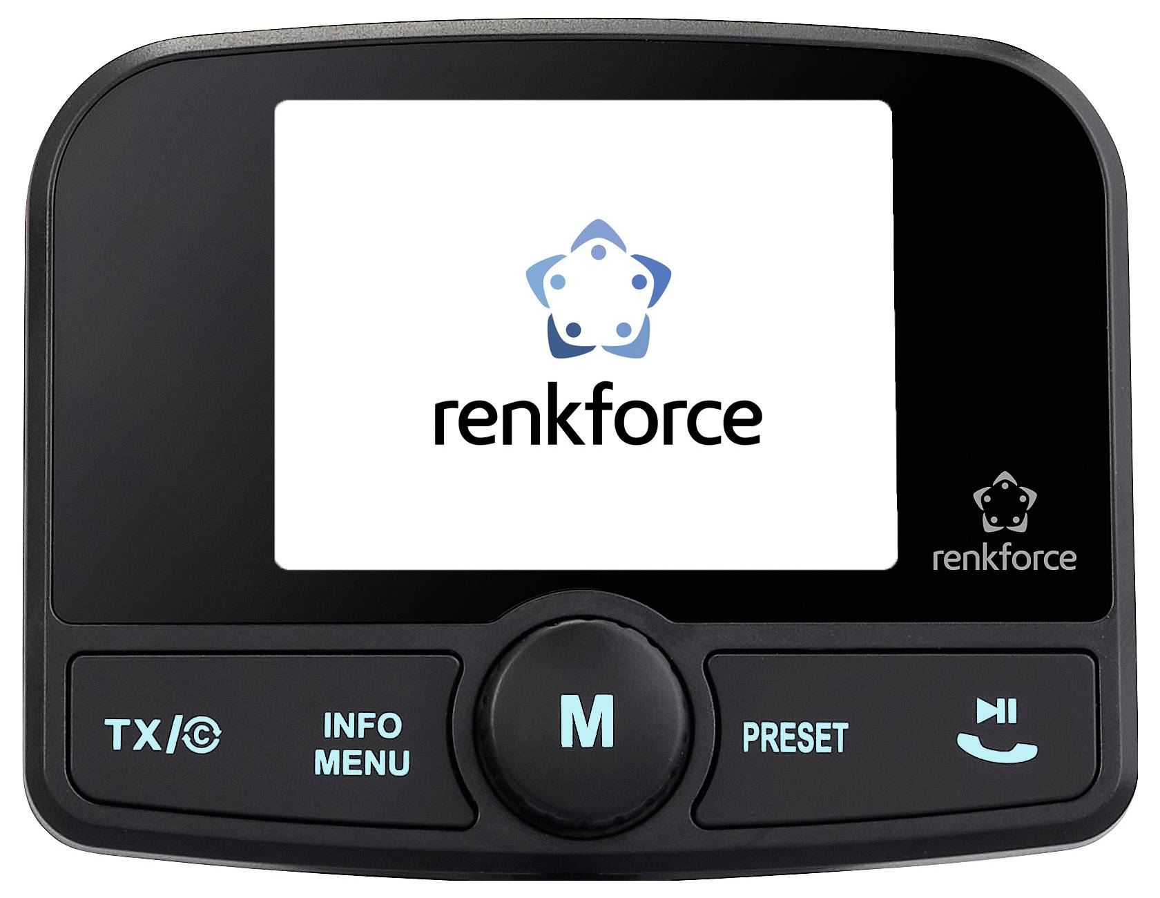 Renkforce RF-CRDAB-100 DAB+ Empfänger Saugnapfhalterung, Bluetooth Musikstreaming