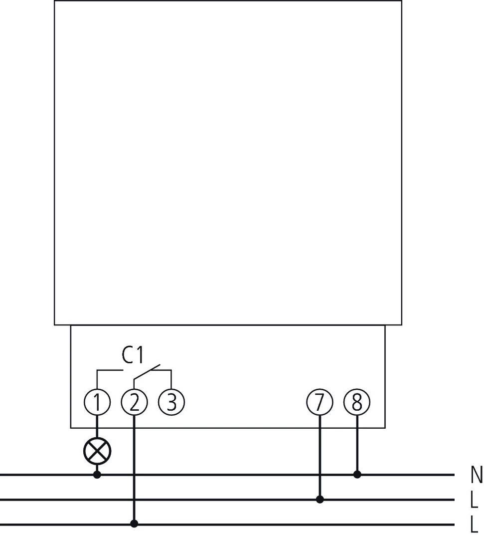 Theben 1890801 Hutschienen-Zeitschaltuhr analog