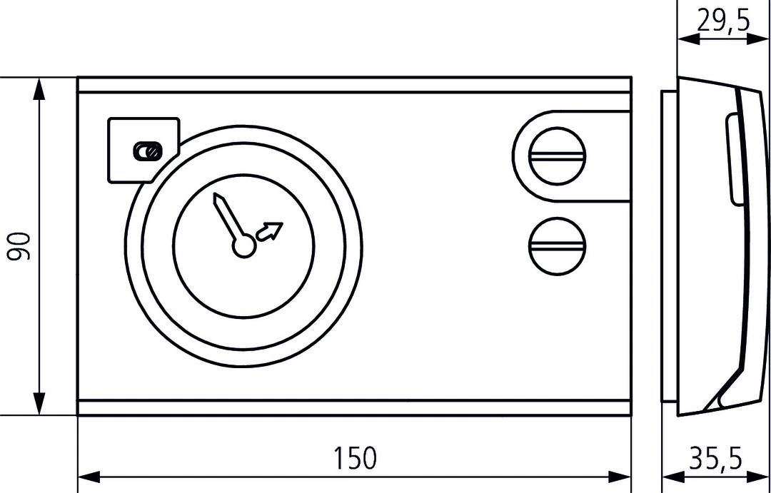 Theben 7820030 RAMSES 782 Raumthermostat 1St.